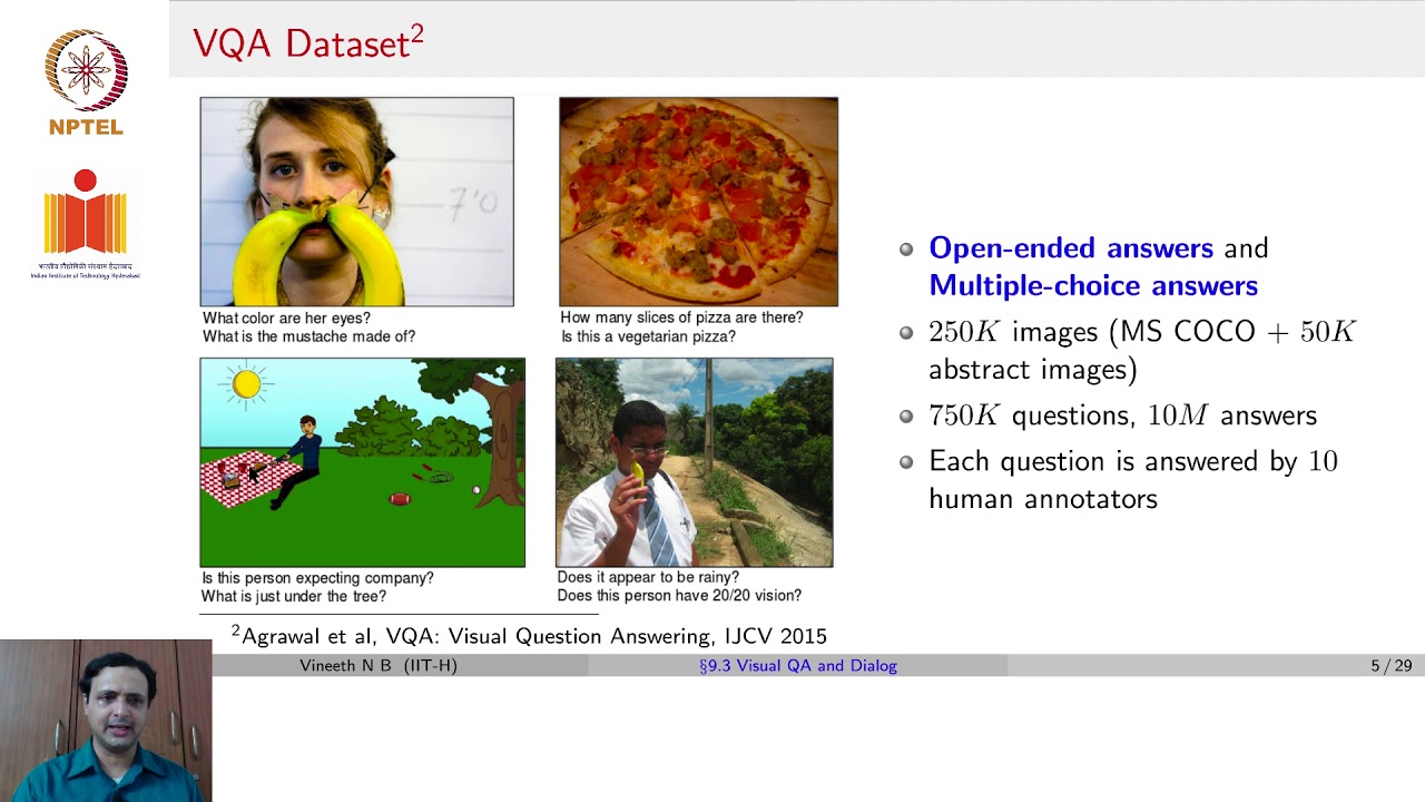 Beyond Captioning: Visual QA, Visual Dialog