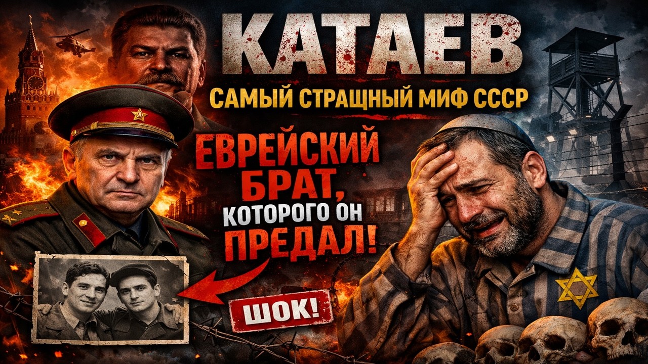 КАТАЕВ Самый Страшный Миф СССР   Еврейский  Брат Которого Он Предал