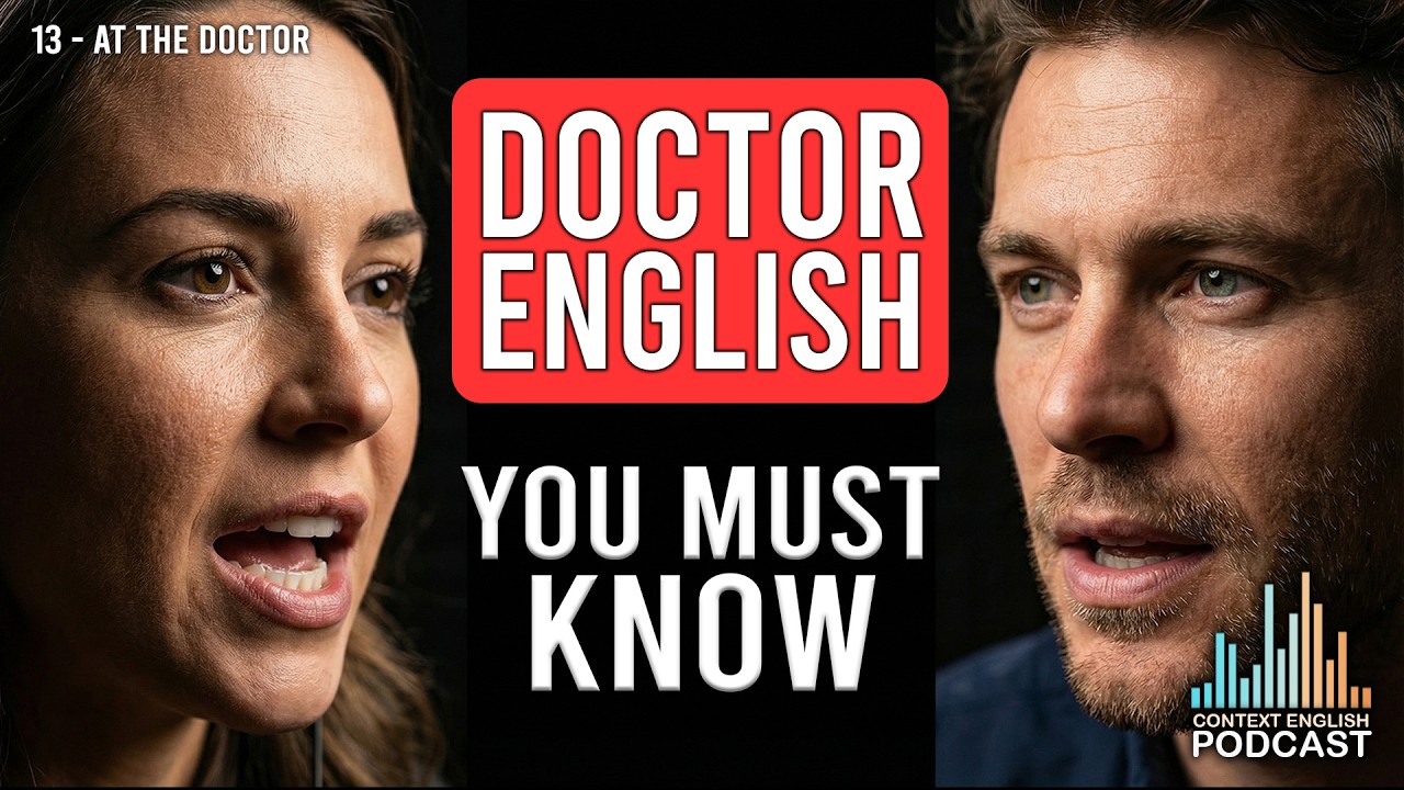Stop Pointing! Learn Medical English Phrases | At the Doctor | A2-B1 level | Podcast 13