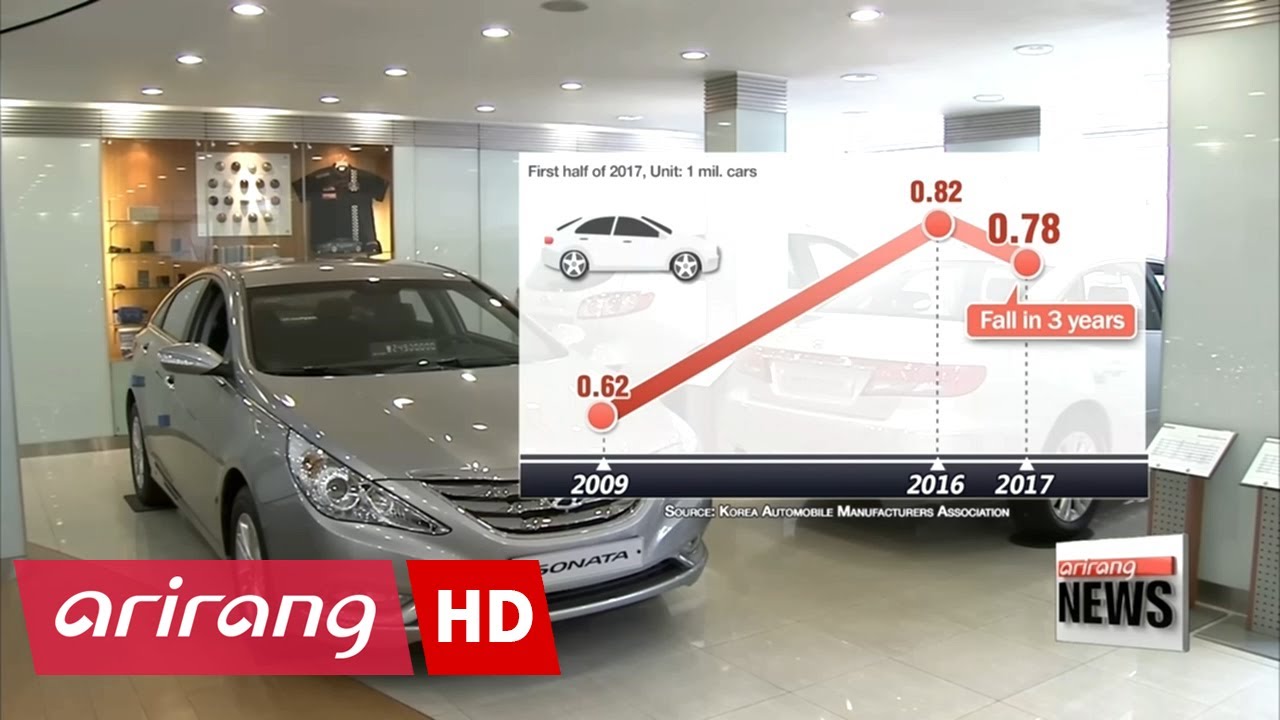 Korean cars face double crisis of falling exports, domestic sales