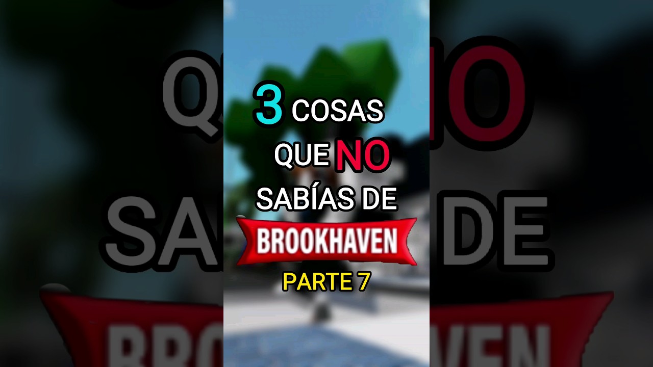 Trucos de Brookhaven(Parte 7)🤓☝️ 