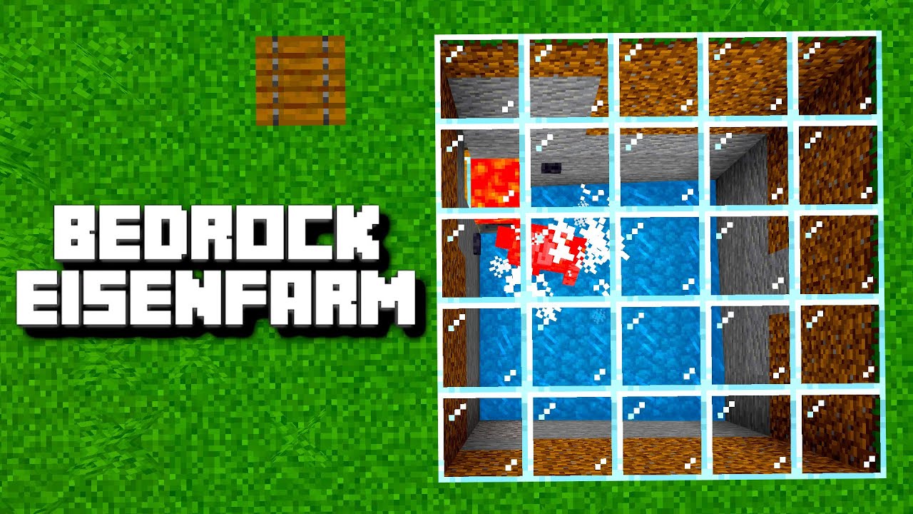 Minecraft Bedrock 1.19.5 Eisenfarm | LarsLP
