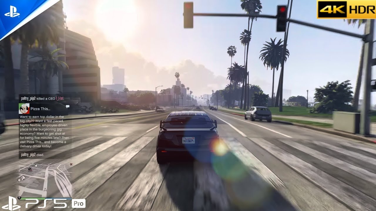 Grand Theft Auto V Online - PS5 PRO 4K 60 FPS Ultra HDR gameplay