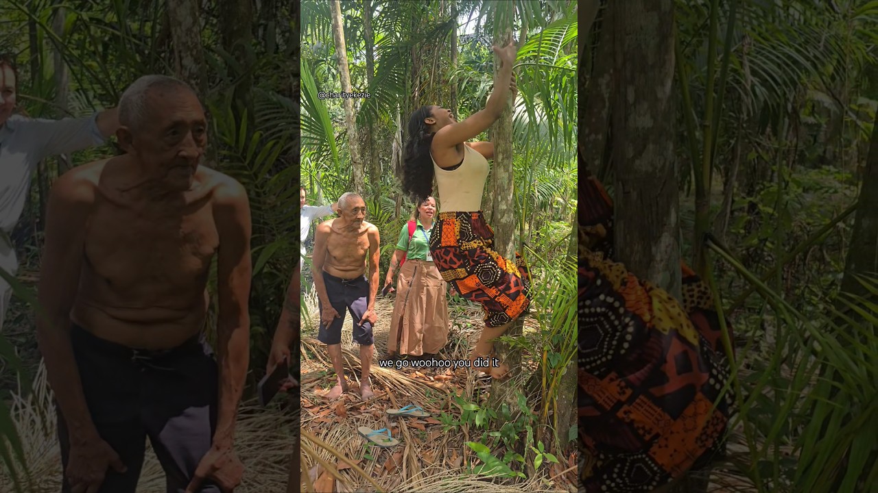 Exploring the Amazon forest in Bel&eacute;m Brazil🇧🇷 with @NatalyNeri #cop30 #COP30bel&eacute;m #charityekezie