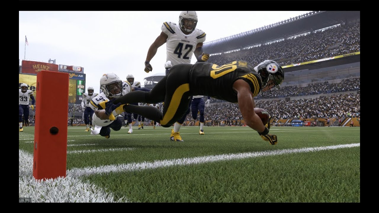 Chargers vs Steelers Wildcard Matchup | Madden 19 NECTAR PC Mod | Franchise Mode Ep. 19