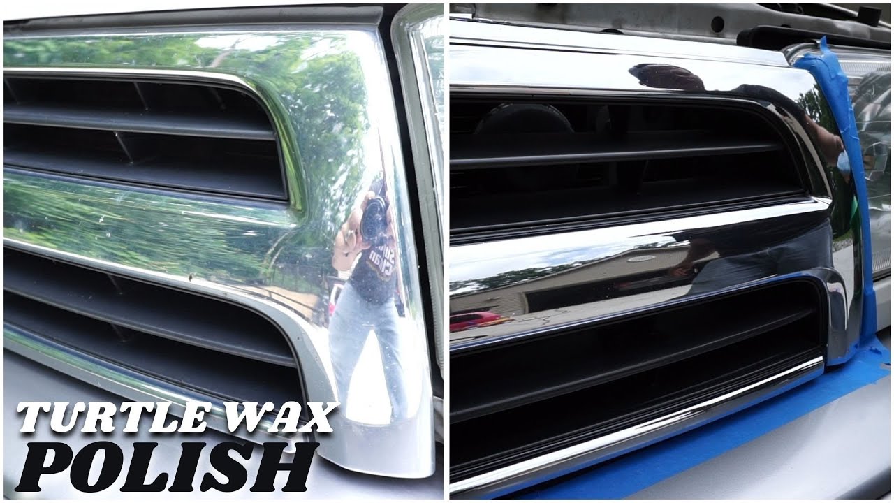 Обзор полироли для хрома Turtle Wax