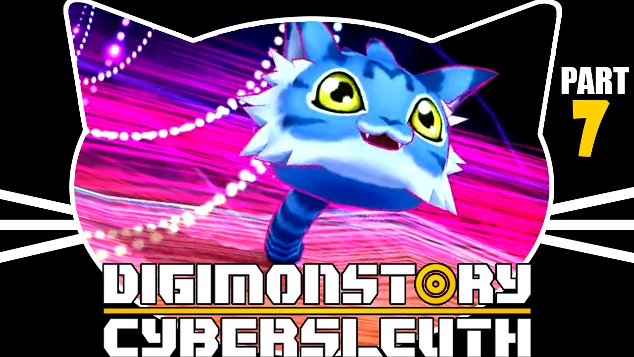 Digimon Story: Cyber Sleuth - Cat-mon Only! - Part 7