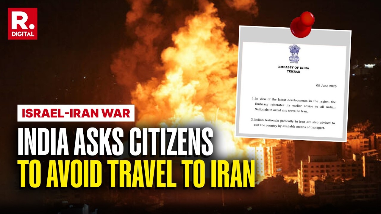BREAKING: Indian Embassy Issues Advisory To Citizens, Asks Avoid Travel To Iran