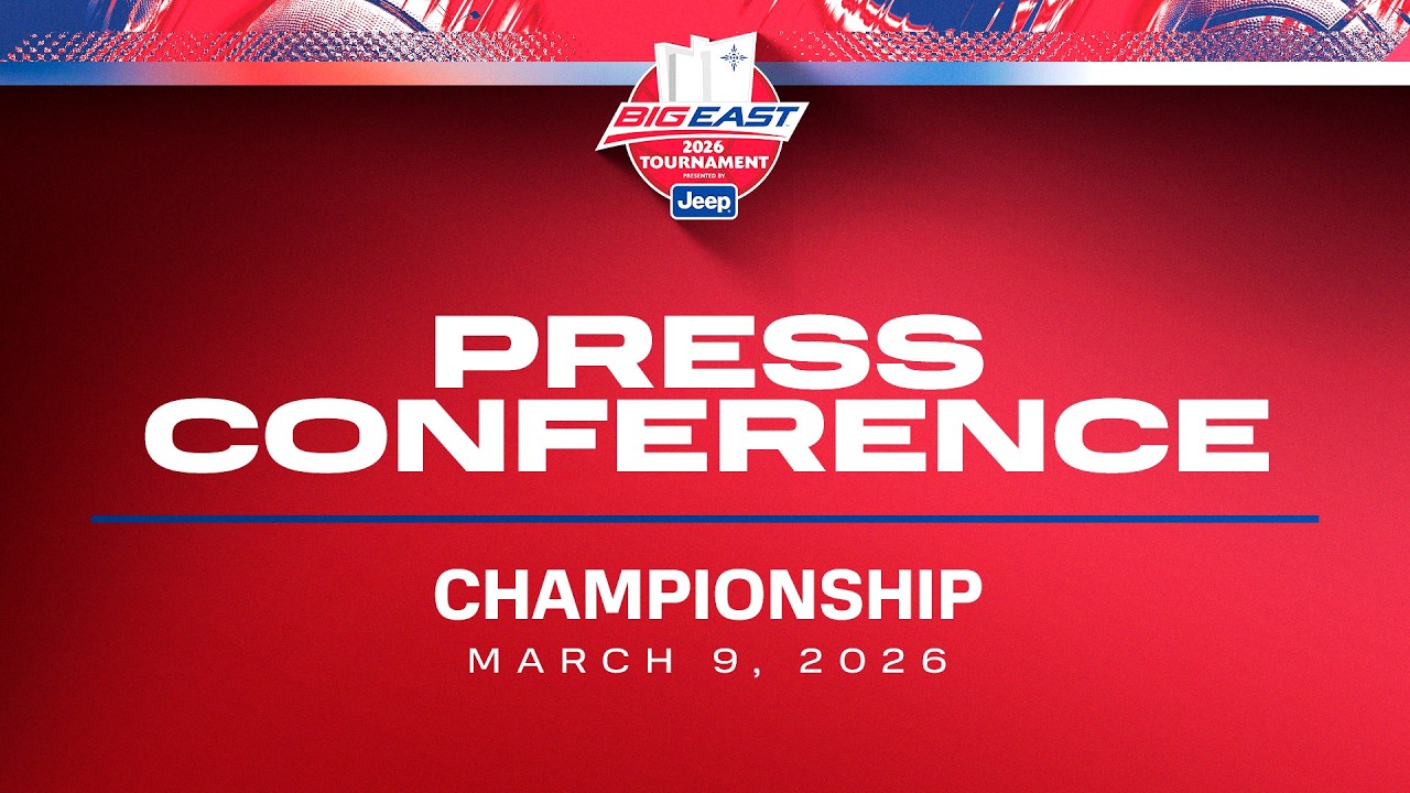 2026 BIG EAST Women's Basketball Tournament Press Conference: Championship