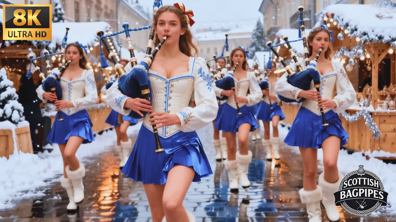 Fierce Scottish Women with Bagpipes | Bagpipe Chants of the Highlands & Fighter Honor