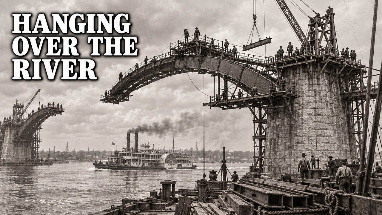 How Workers Built the Eads Bridge Without Closing the Mississippi
