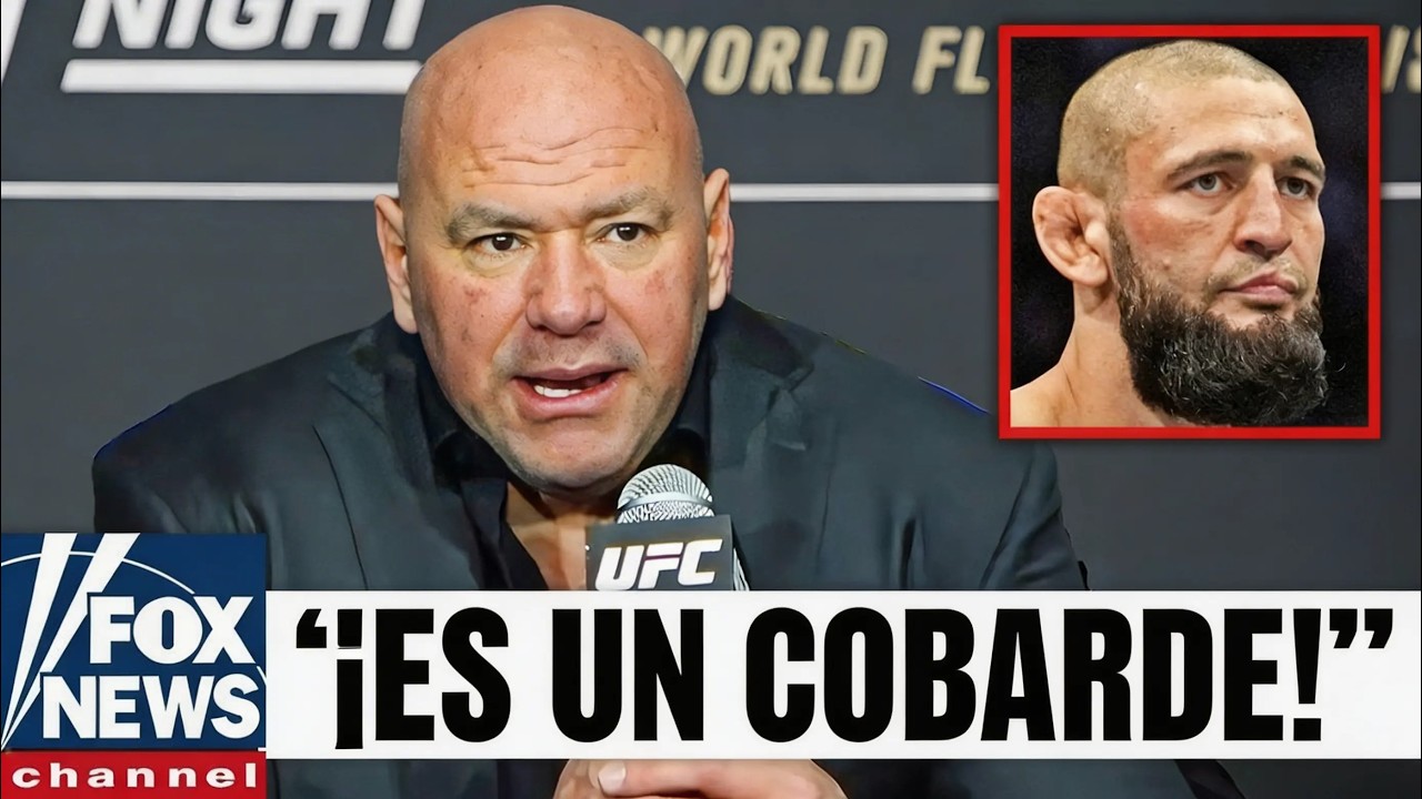 HACE 5 MINUTOS: ¡Dana White le QUITAS OFICIALMENTE A Khamzat Chimaev su título!