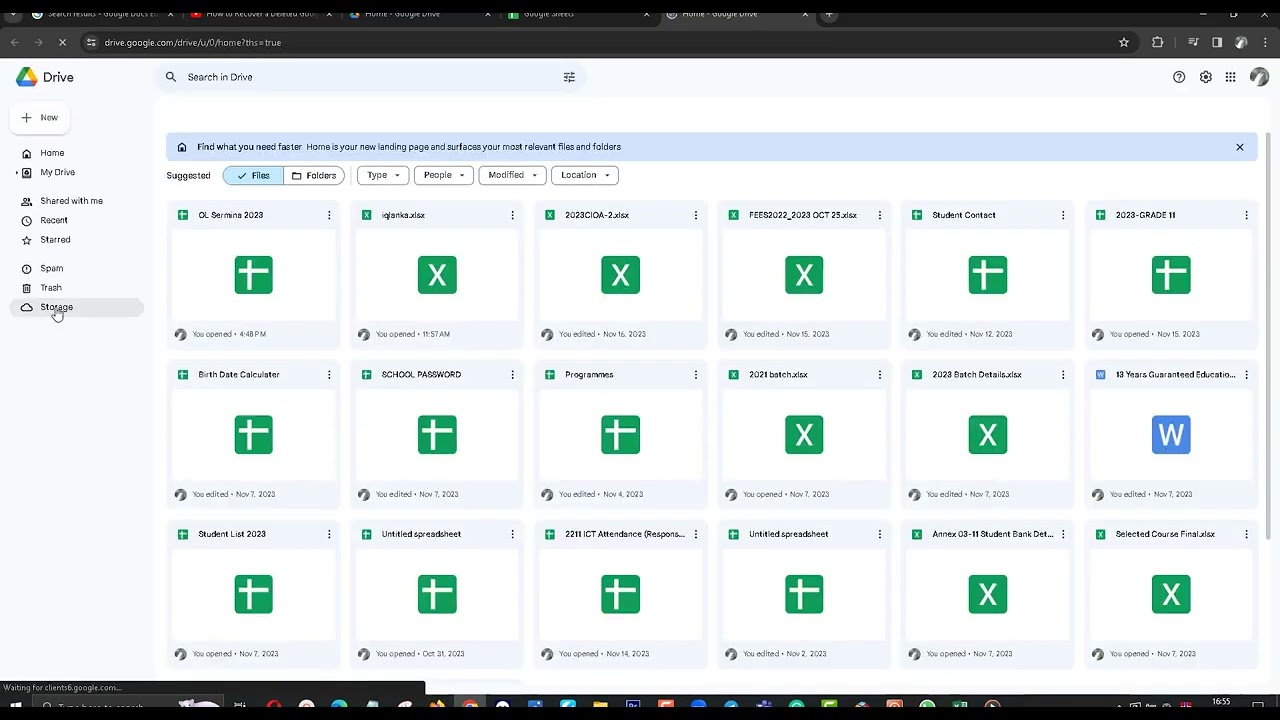How to Recover a Deleted Google Sheet