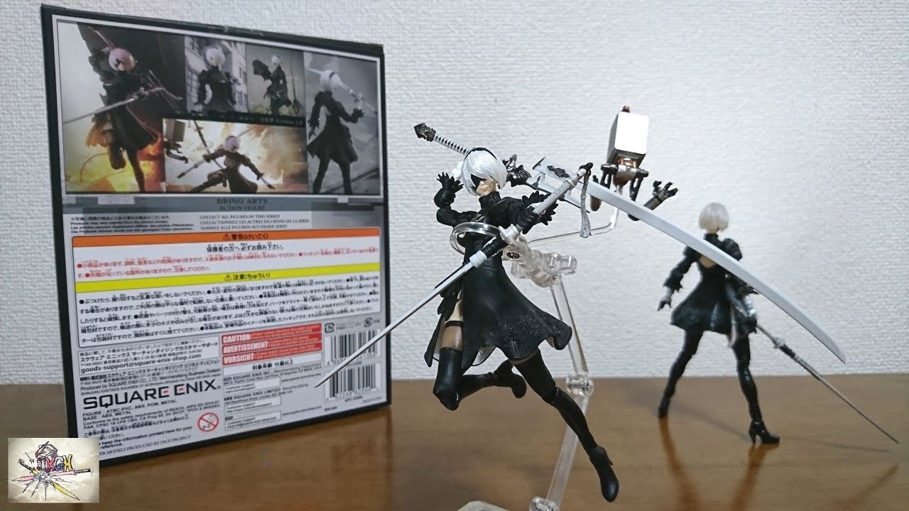 （新規造形の本体！前作の2Bとも比較！）ニーア オートマタ ブリングアーツ ヨルハ 二号 B型 Version 2.0　レビュー