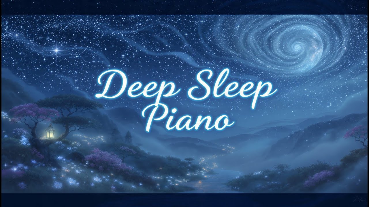 Deep Sleep Piano: 3 Hours of Relaxing Instrumental Music for Insomnia, Stress Relief & Study