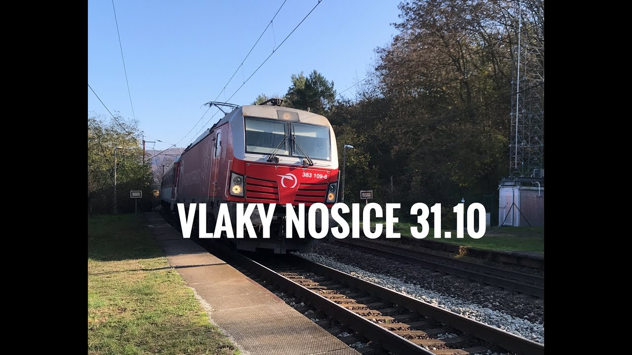 Vlaky Nosice - priehrada 31.10 2019