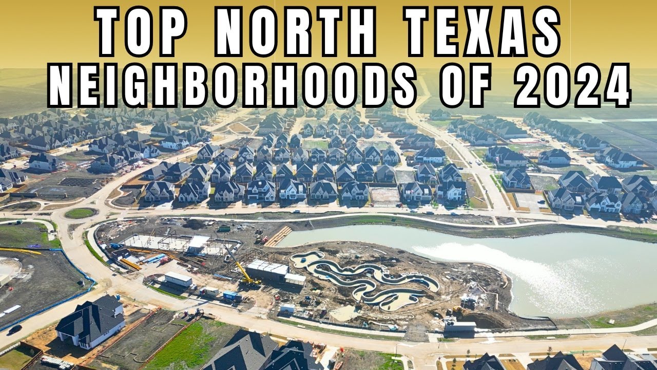 My Favorite North TX Neighborhoods From 2024 | Driving Tour