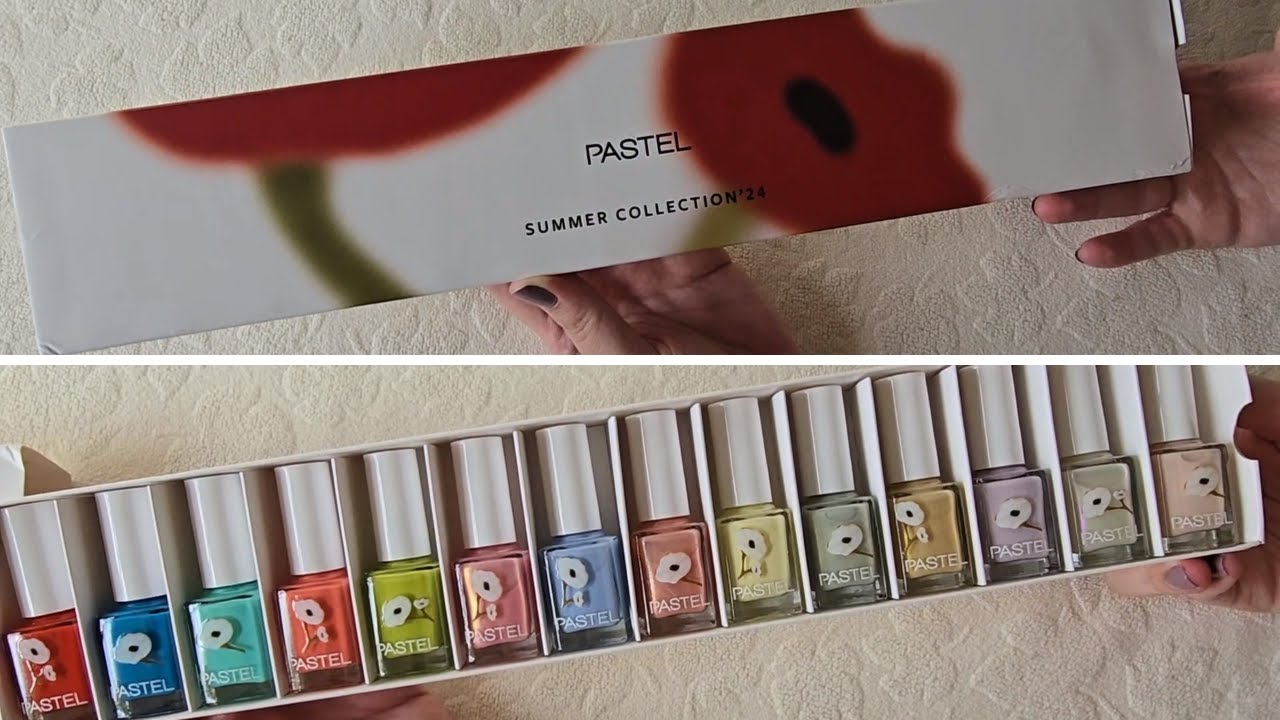 Pastel Cosmetics Nail Polish Summer Collection 2024 #cosmetics #nailpolish #reklamdeğil