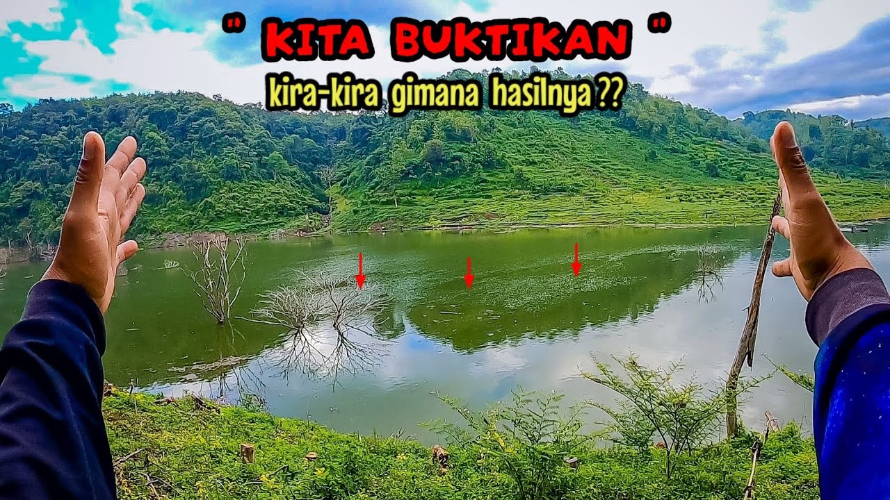 KITA BUKTIKAN‼️ KATANYA DISINI BANYAK IKAN NILA MONSTER || mancing ikan nila di waduk bendo ponorogo