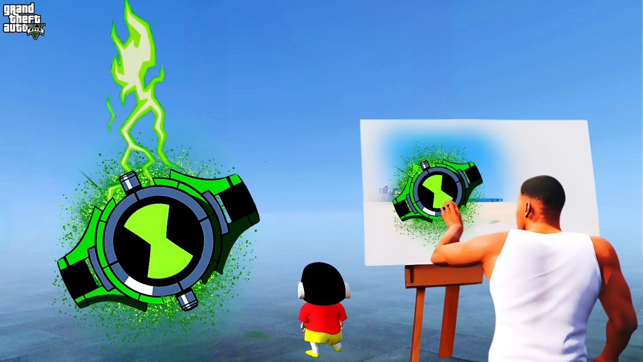 Franklin Found Magic Drawing Laptop in GTA 5