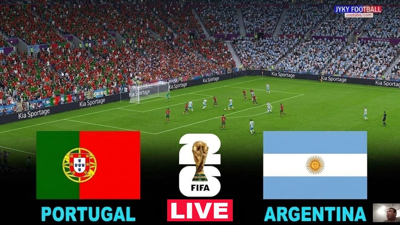 PORTUGAL vs ARGENTINA | FIFA World Cup 2026 | Full match all goals Ronaldo & Messi | simulation PES