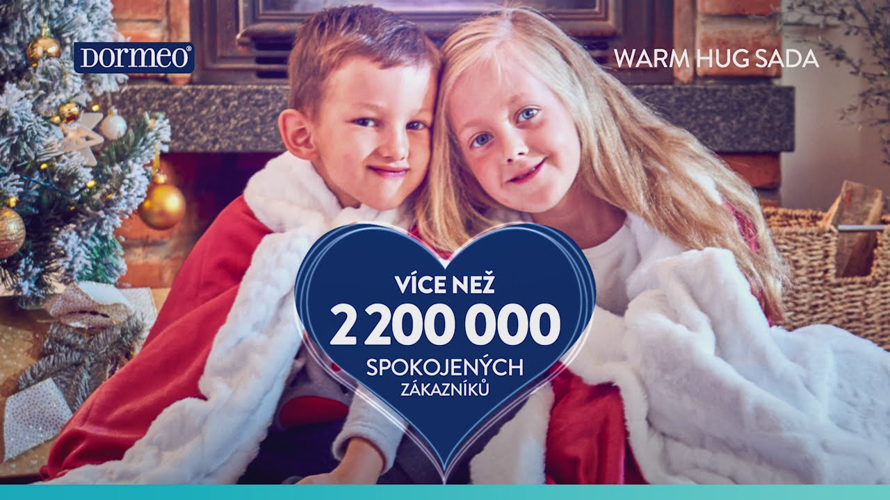 Dormeo - Nová a lepší sada Warm Hug - 50%