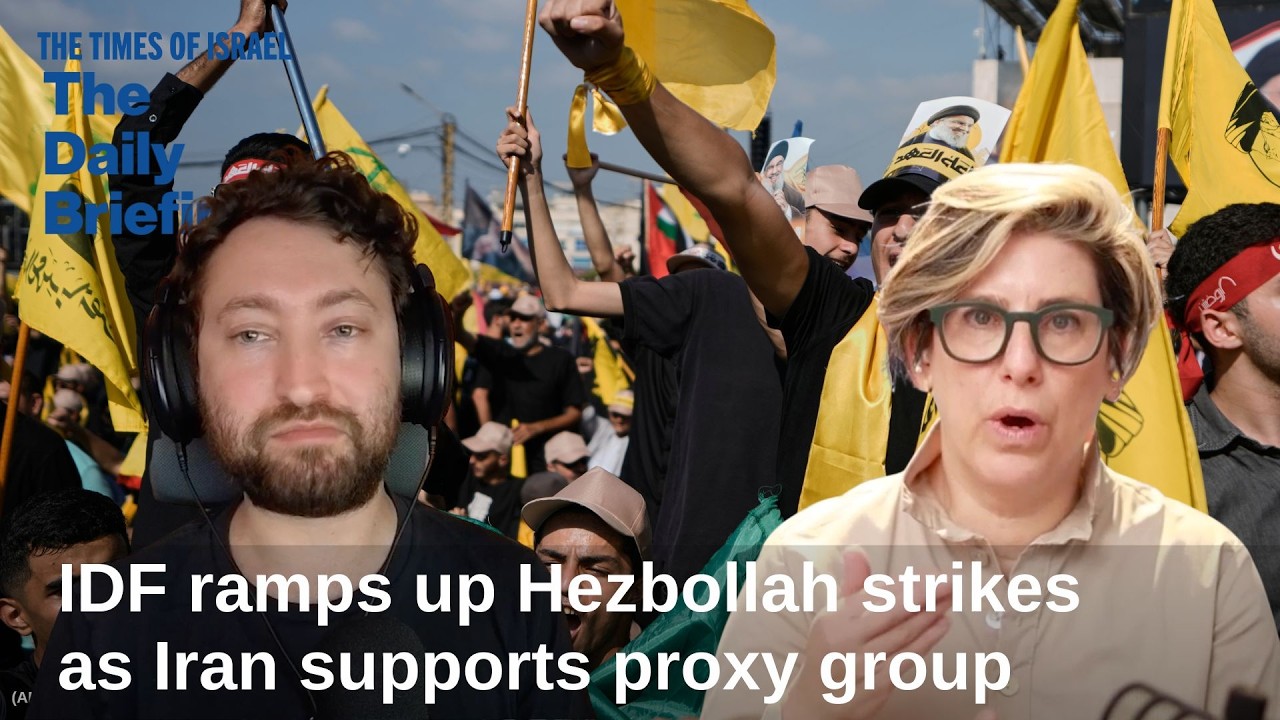 IDF ramps up Hezbollah strikes as Iran supports proxy group