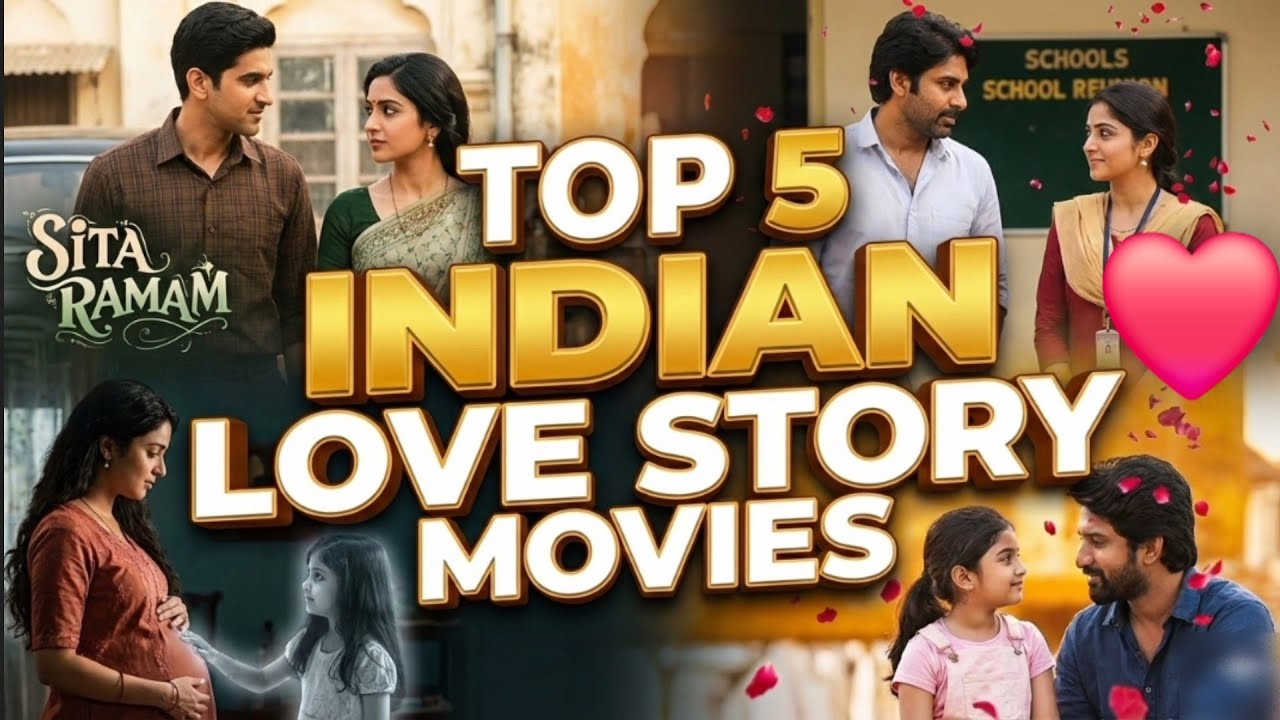 Top 5 Indian Love Story Movies | Pure Love Heart Breaking Movies | Sad Movies | Love Movies #youtube