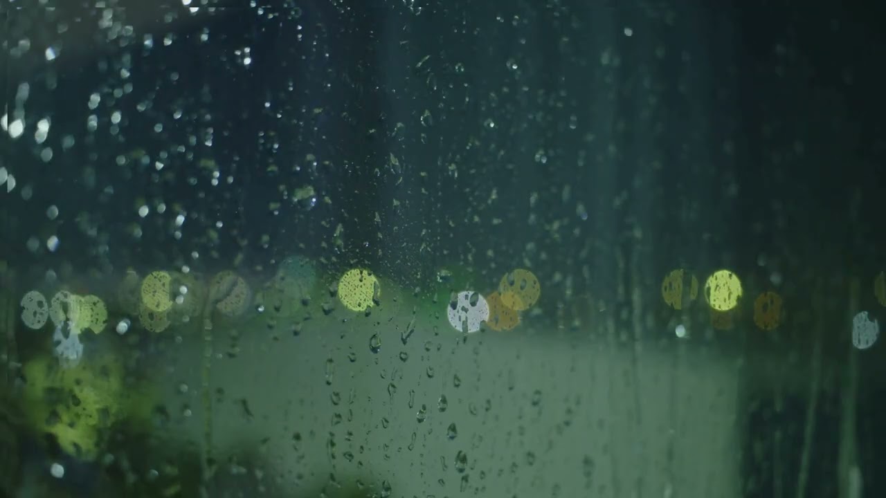 Cozy Night Rain on the Window 🌧 2 Hours of Gentle Rain for Deep Sleep (NO ADS)