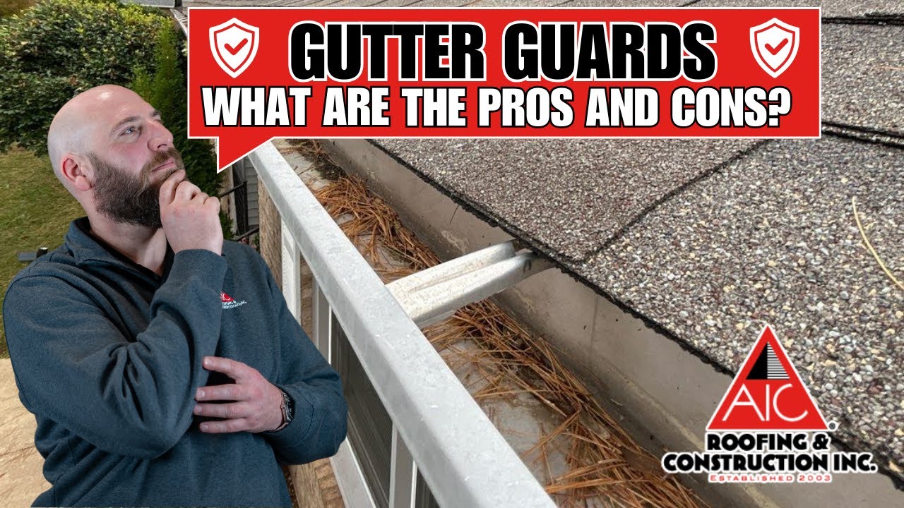 Pros and Cons of Gutter Guards