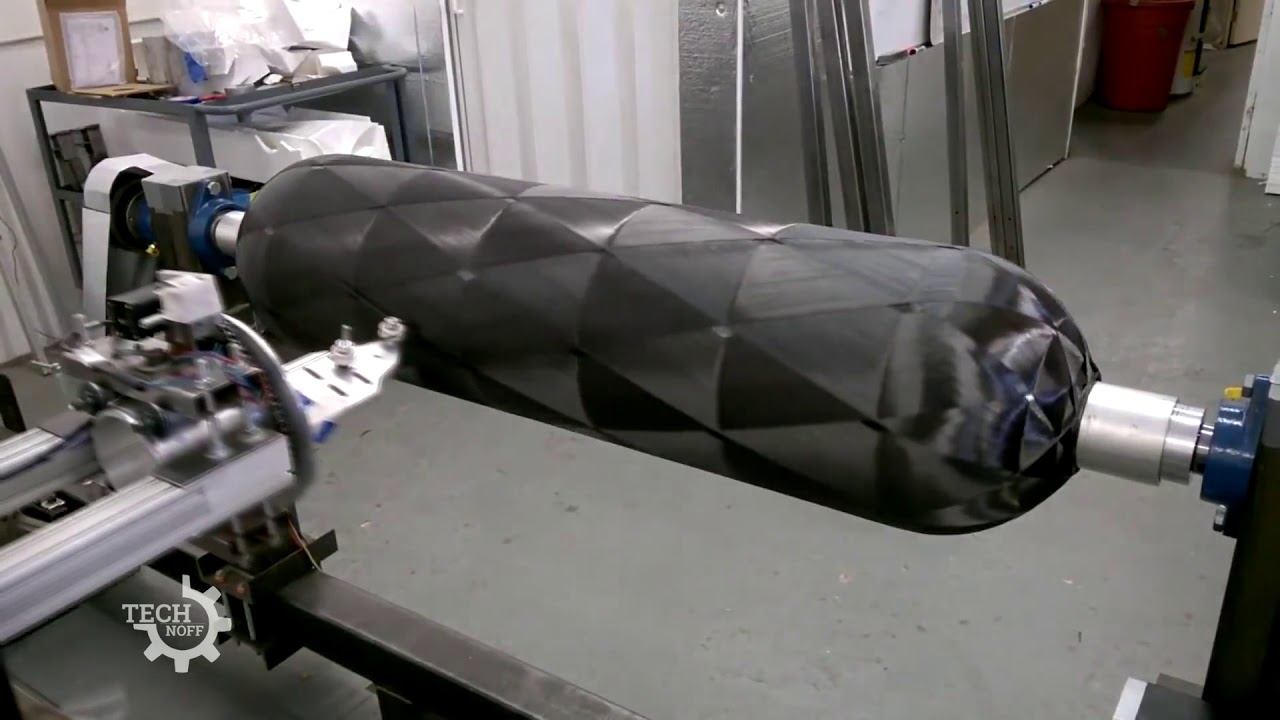 Rewinding Of Carbon Tanks For Space Rockets