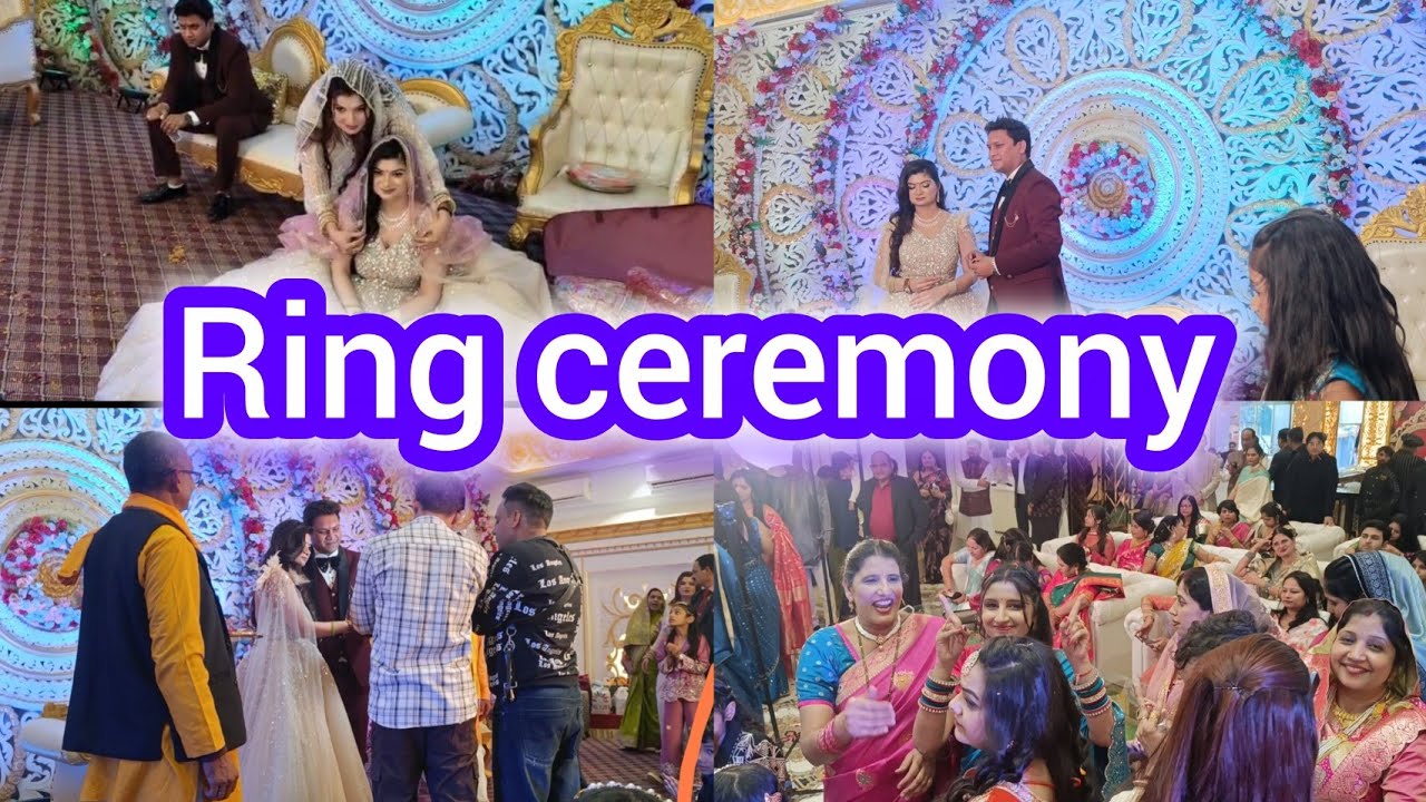 Ring ceremony special vlog 😊 #1treanding #weddingmood #india #wedding #haryanviculture #upculture