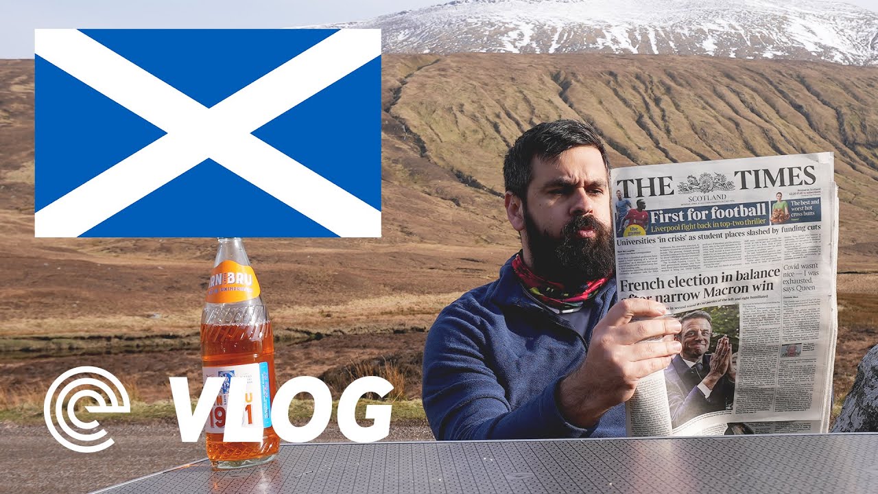 Φαγητά από τη Σκωτία ΣΤΗ ΣΚΩΤΙΑ #FoodChallenge [S08E42]