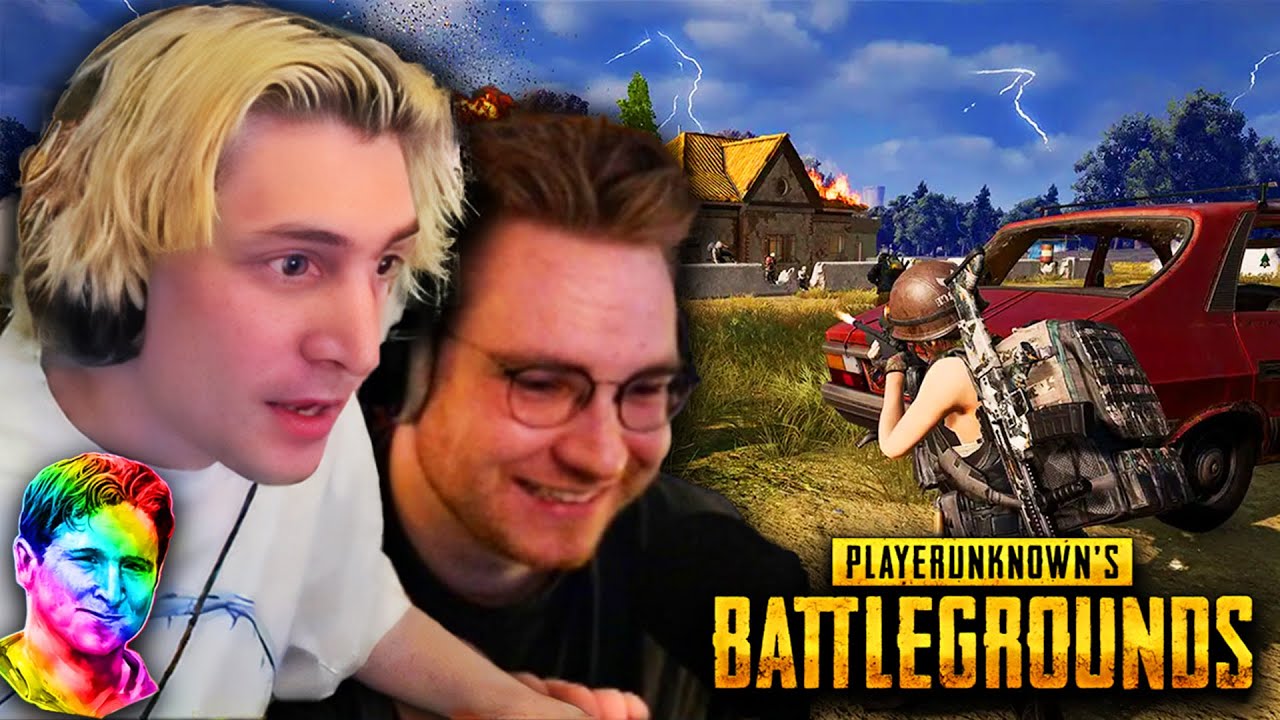 xQc Plays - PUBG w/ ohnePixel & m0xyy (Twitch Rivals) [Full Gameplay]