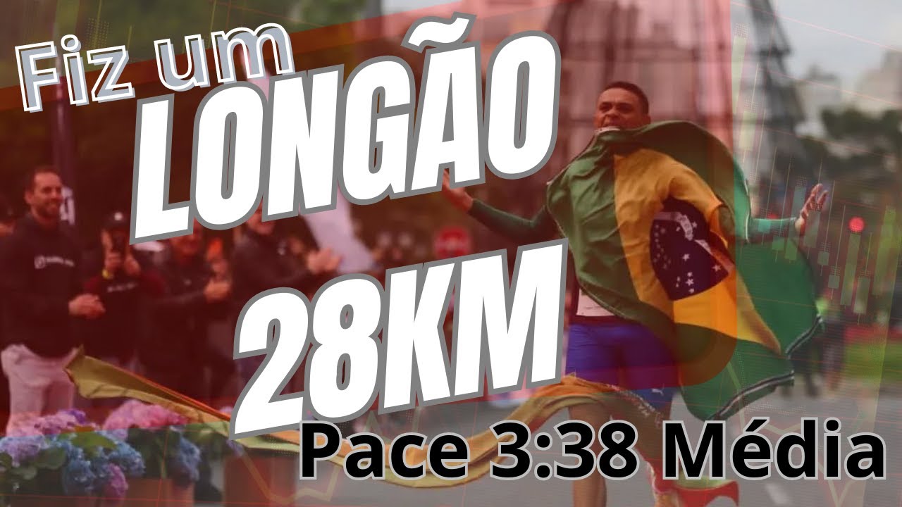 COMO É O LONGÃO DE UM ATLETA OLÍMPICO | 28KM NA PRATÍCA