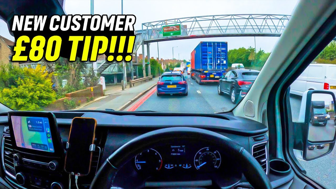 Day In The Life Of A London Courier | 13 Hour Day 🇬🇧