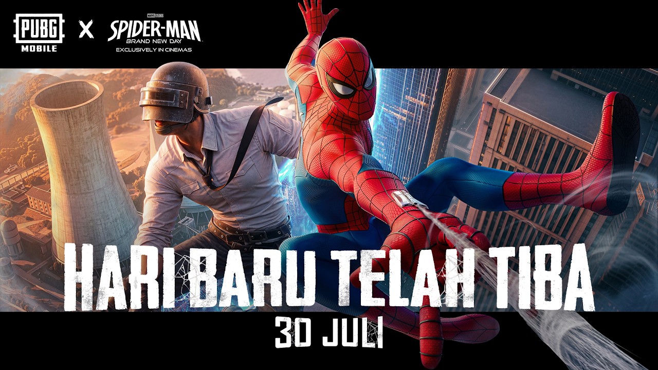 PUBG MOBILE X SPIDER-MAN | PETER PARKER MENDARAT TANGGAL 30 JULI 2026