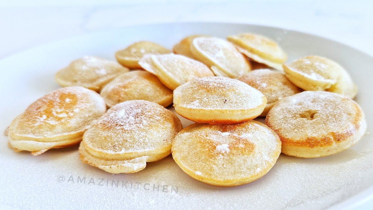 Poffertjes || Mini Dutch Pancake recipe || Amazin Kitchen