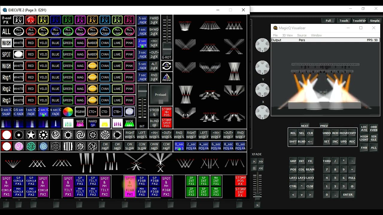 ChamSys MagicQ Exec Page v2.0 run-thru
