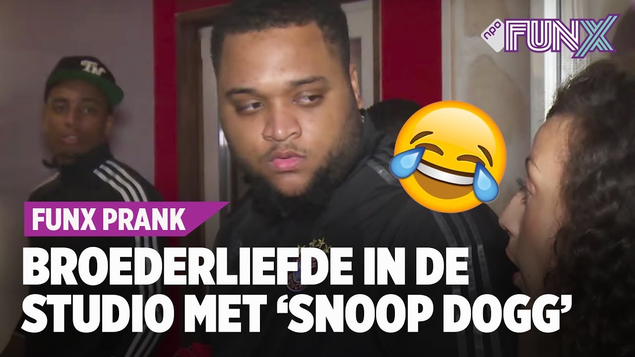 PRANK: Broederliefde werkt samen met Snoop Dogg (denken ze....)