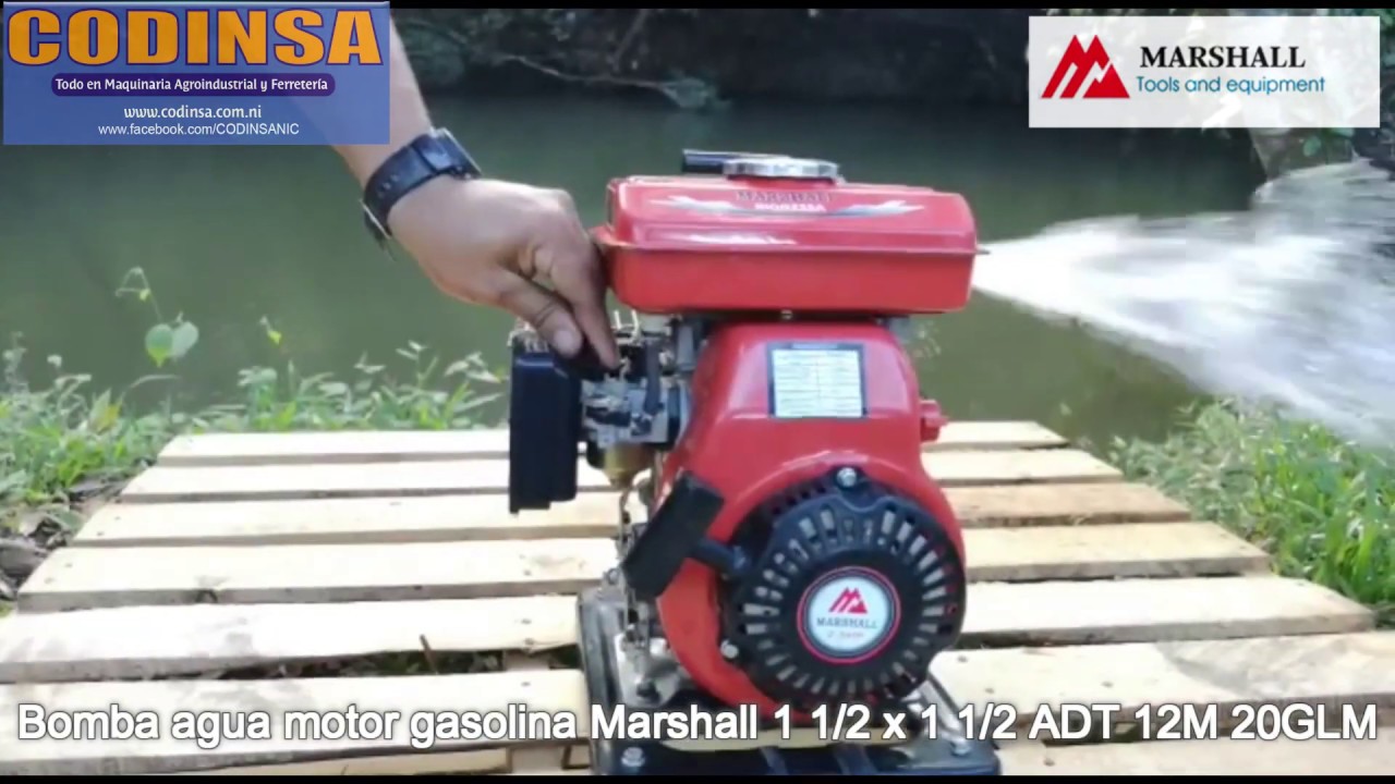 Bomba Agua Marshall de 1