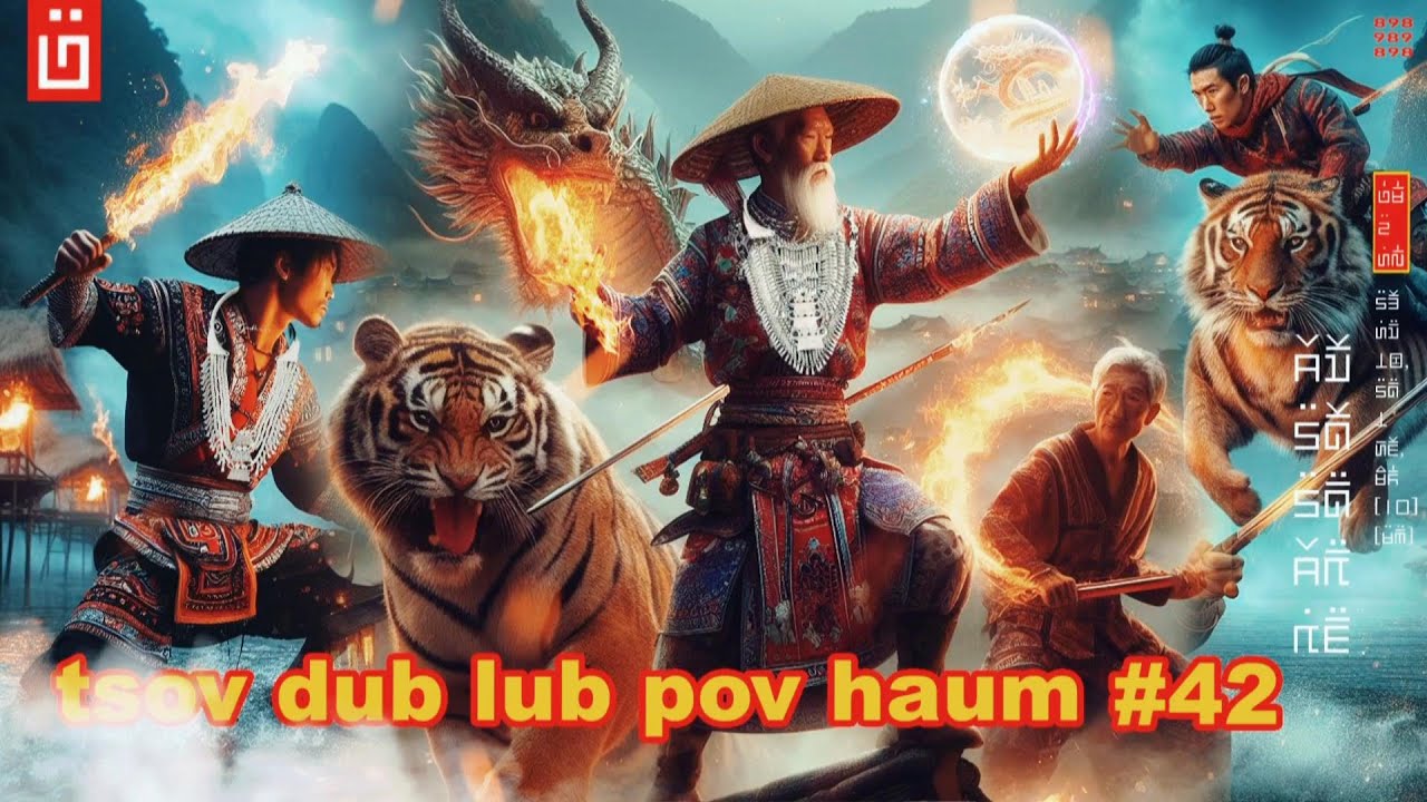 dab hais hmoob - tsov dub lub pov haum EP.42 mus txog haub tais twj kuv lub teb chaws.