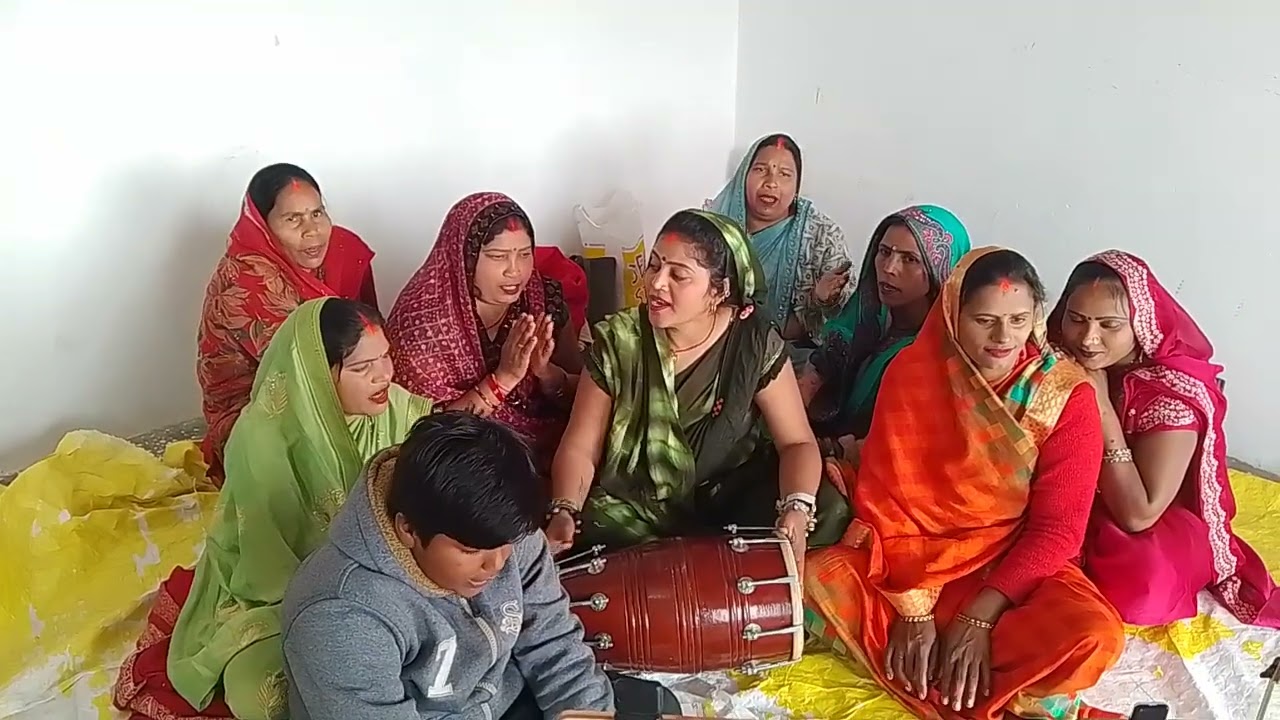 #सर वंदना भारती@माता अनसूया जी ने डाल दिया पालना तीन देव झूल रहे वन करके लालना