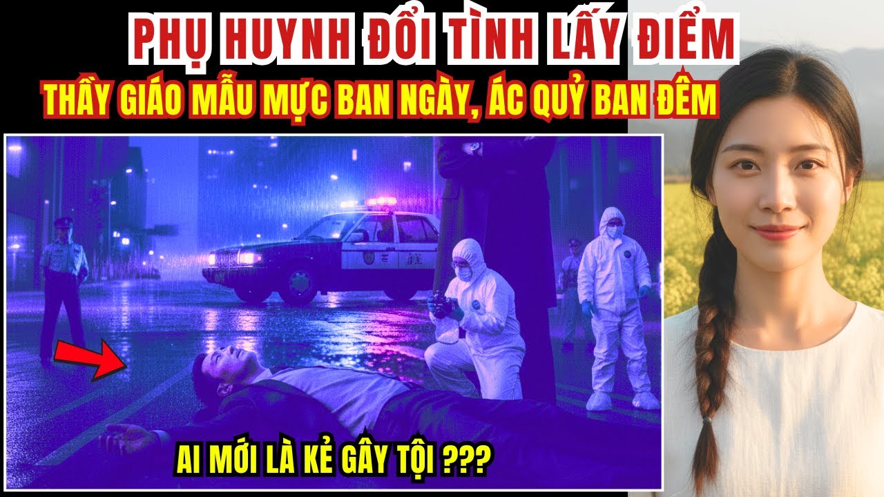 Kỳ Án Trung Quốc -  Phụ Huynh Đổi Tình Lấy Điểm - Thầy Giáo Mẫu Mực Ban Ngày,.... - Kỳ Án Đen Tối