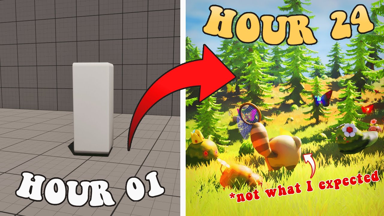 I made a GAME using a RANDOM asset pack in 24 hours! THIS happened...