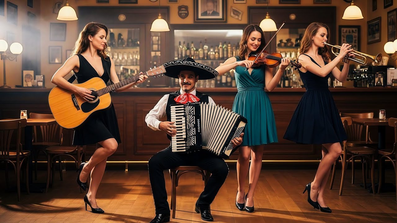 Classic Mexican Polka Vibes | Retro 1950s Celebration