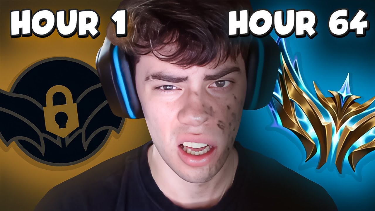I Played League of Legends Nonstop Until I Hit Challenger..