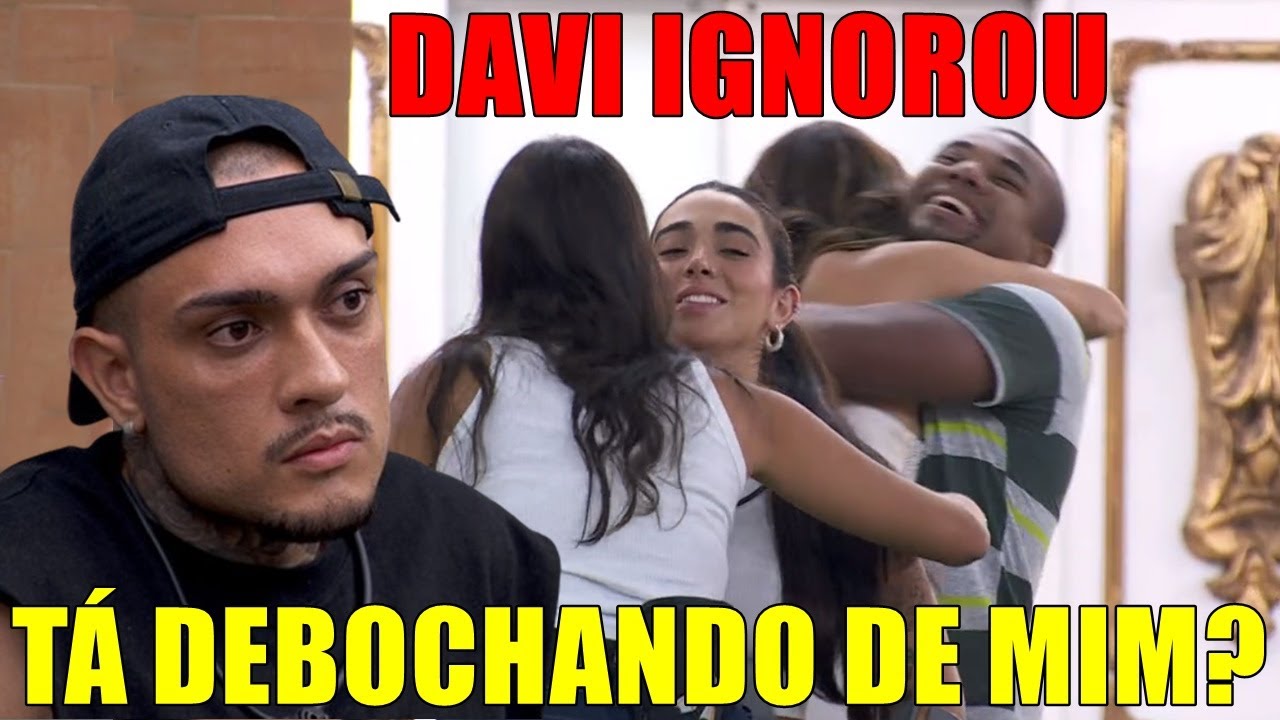 DAVI GRITA VOLTA DE ISA E BIN FICA FURIOSO E PARTE P CIMA"VC VAI FICAR DEBOCHANDO MSM?"