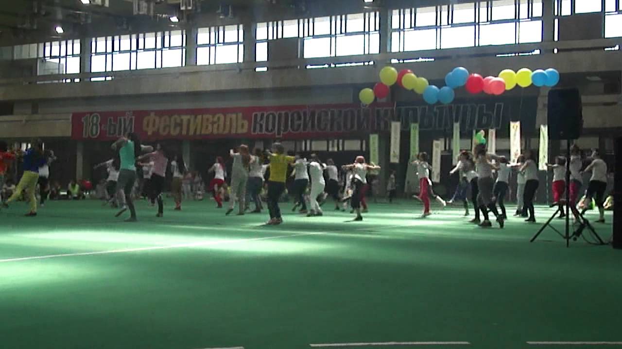 110612 Korean festival in Moscow 2011 | Dance of Russian Shawols