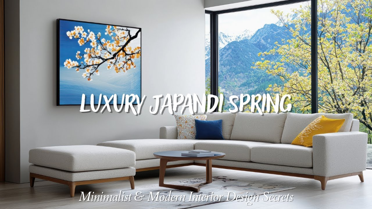 Luxury Japandi Spring Decor Ideas | Minimalist & Modern Interior Design Secrets